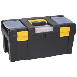 Valise &agrave; outils McPlus Promo 23, PP, noir/ jaune - Allit 