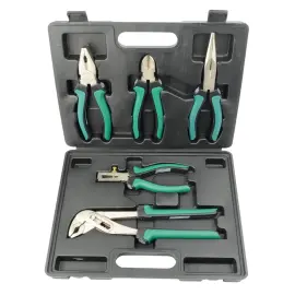 Kit de pinces professionnelles, 5 pi&egrave;ces - Br&uuml;der mannesmann 