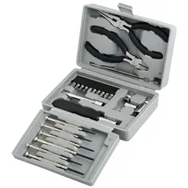 LogiLink Bo&icirc;te &agrave; outils, &eacute;quip&eacute;, 24 pi&egrave;ces - Logilink professional 