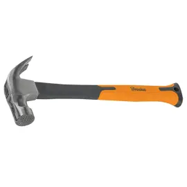 Marteau de charpentier, 450 g, anthracite/orange - Bradas 