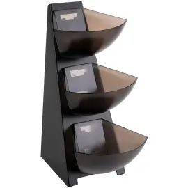 Distributeur de portions MULTI RACK, 3 &eacute;tages, inox - Aps 