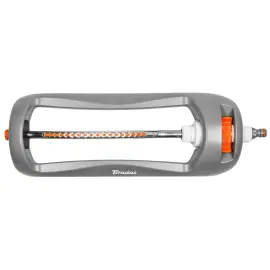 Arroseur oscillant WHITE LINE, 18 buses, gris/orange - Bradas 