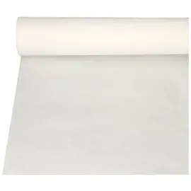 Nappe en papier, sur rouleau, blanc - Papstar 
