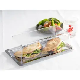 Plateau avec cloche, (L)330 x (P)170 x (H)100 mm - Aps 