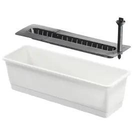Jardini&egrave;re BALCONY, largeur : 550 mm, blanc - Orthex 