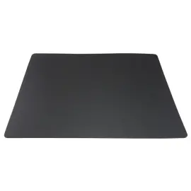 Set de table RAW, en cuir v&eacute;ritable, noir - Securit 