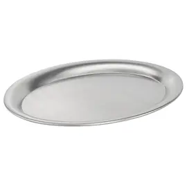 Plateau de service CAFE, ovale, acier inoxydable mat - Aps 