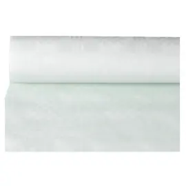 Nappe damass&eacute;e, (l)1,0 x (L)50 m, blanc - Papstar 
