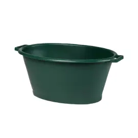 Bassine ovale, 70 litres, plastique, vert - Eda Fontaine 
