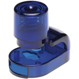 D&eacute;capsuleur de comprim&eacute;s, bleu transparent - First Aid Only 