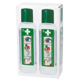 Solution de rin&ccedil;age oculaire, lot de 2 x 500 ml - Cederroth 