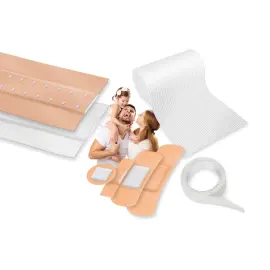 Kit de pansements de premiers secours, 64 pi&egrave;ces - Lifemed 