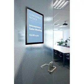 Cadre d'affichage magn&eacute;tique DURAFRAME, A4, noir - Durable 