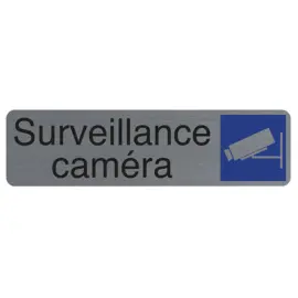 Plaque de signalisation 'Surveillance cam&eacute;ra' - Exacompta 