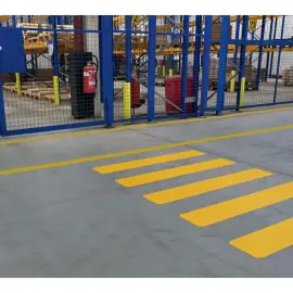 Marquage 'passage pi&eacute;ton' 200/05, jaune de s&eacute;curit&eacute; - Durable 