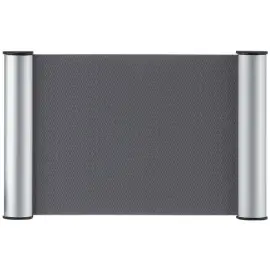 Plaque de porte clip, 148 x 148 mm, argent - Franken 