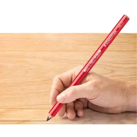 Crayon de charpentier, ovale, marron rouge - Staedtler 
