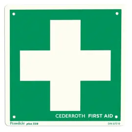 Panneau de signalisation 'Signal de secours' - Cederroth 