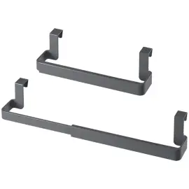 Porte-serviette Flex-Bar, extensible, gris - Metaltex 