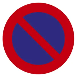 Plaque de signalisation 'Acc&egrave;s interdit' - Exacompta 