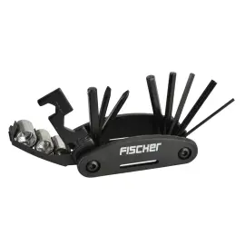 Kit multifonction de r&eacute;paration pour v&eacute;lo - 14 pi&egrave;ces - Fischer 