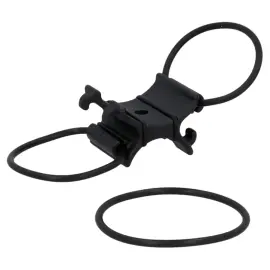 Support universel pour pompe de v&eacute;lo - Noir - Fischer 