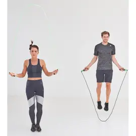 Corde &agrave; sauter Speed Rope, 3,0 m, noir/vert - Schildkr&ouml;t 
