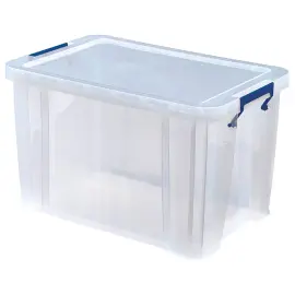 Bo&icirc;te de rangement ProStore, 26 litres, transparent - Fellowes 