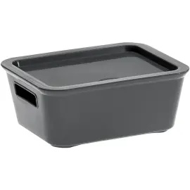 Bo&icirc;te de rangement Bella, 1,18 litre, anthracite - Cep 