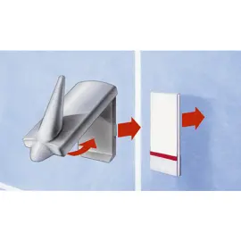 Solution de fixation, fixation: max. 1 kg - Transparent - Tesa 