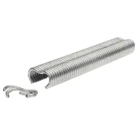 Agrafe &agrave; grillage VR22, rev&ecirc;tement plastique, vert - Rapid Tools 