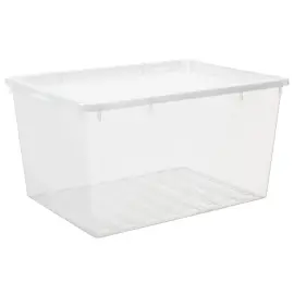 Bo&icirc;te de rangement BASIC BOX, 80 litres - Plast Team 