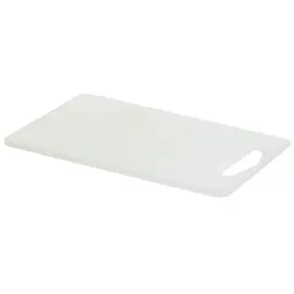 Planche &agrave; d&eacute;couper, 255 x 149 mm, blanc - Plast Team 