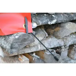 Tendeur pour b&acirc;che, longueur : 300 mm, noir - Dm-Folien 