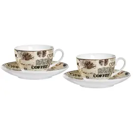 Set capuccino CREMA, 4 pi&egrave;ces - Ritzenhoff & Breker 