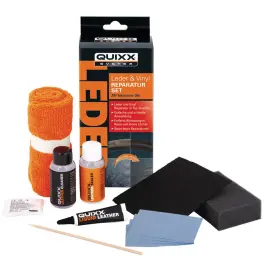 Kit de r&eacute;paration pour cuir, 10 pi&egrave;ces - Quixx 