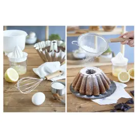 Moule &agrave; kougelhopf, fer, 1,5 L, argent - Gastromax 