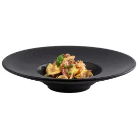 Assiette &agrave; p&acirc;tes NERO, diam&egrave;tre 290 mm, noir - APS 