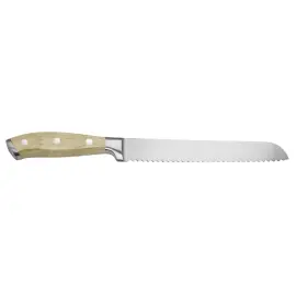 Couteau &agrave; pain, inox/h&ecirc;tre, longueur 340 mm - APS 