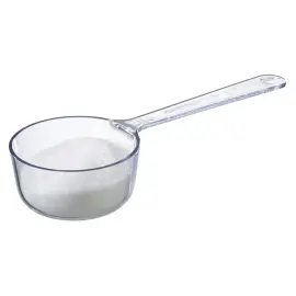 5 Cuill&egrave;res doseuses, plastique - Gastromax 