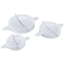 3 Presses &agrave; raviolis, blanc - Metaltex 