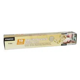 10 Poches &agrave; dresser, transparent, 1,8 l - Starpak 
