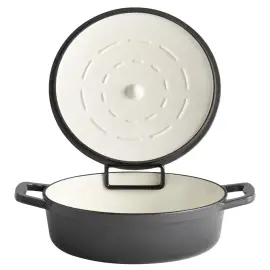 Cocotte avec couvercle 5STARS, 5 litres, anthracite - APS 