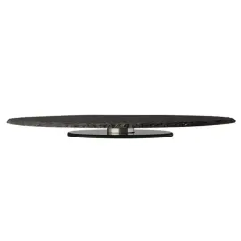 Plat &agrave; tarte en ardoise naturelle, rond, anthracite - APS 