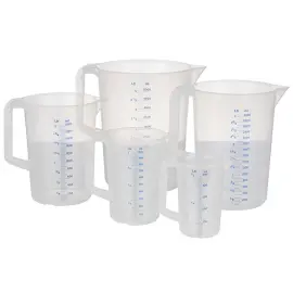 Pichet mesureur, 5 litres, transparent - APS 