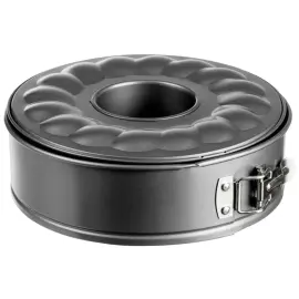 Set de moules &agrave; manqu&eacute;s avec 2 fonds, 240 mm - Gastromax 