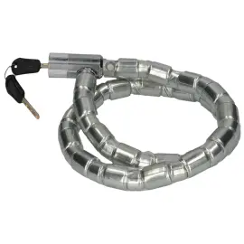 FISCHER Cha&icirc;ne antivol v&eacute;lo &agrave; maillons blind&eacute;s, L: 1.000 mm 