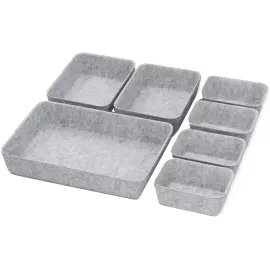 Kit d'inserts de tiroir &laquo; the organizer &raquo; 7 pi&egrave;ces - Helit 