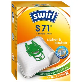 swirl Sac d'aspirateur S 71, avec filtre MicroporPlus 