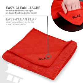 NIGRIN Performance Chiffon en microfibre, pour verre 